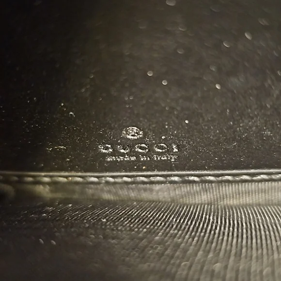 Authentic Gucci Logo Black Continental Wallet - Picture 11 of 11